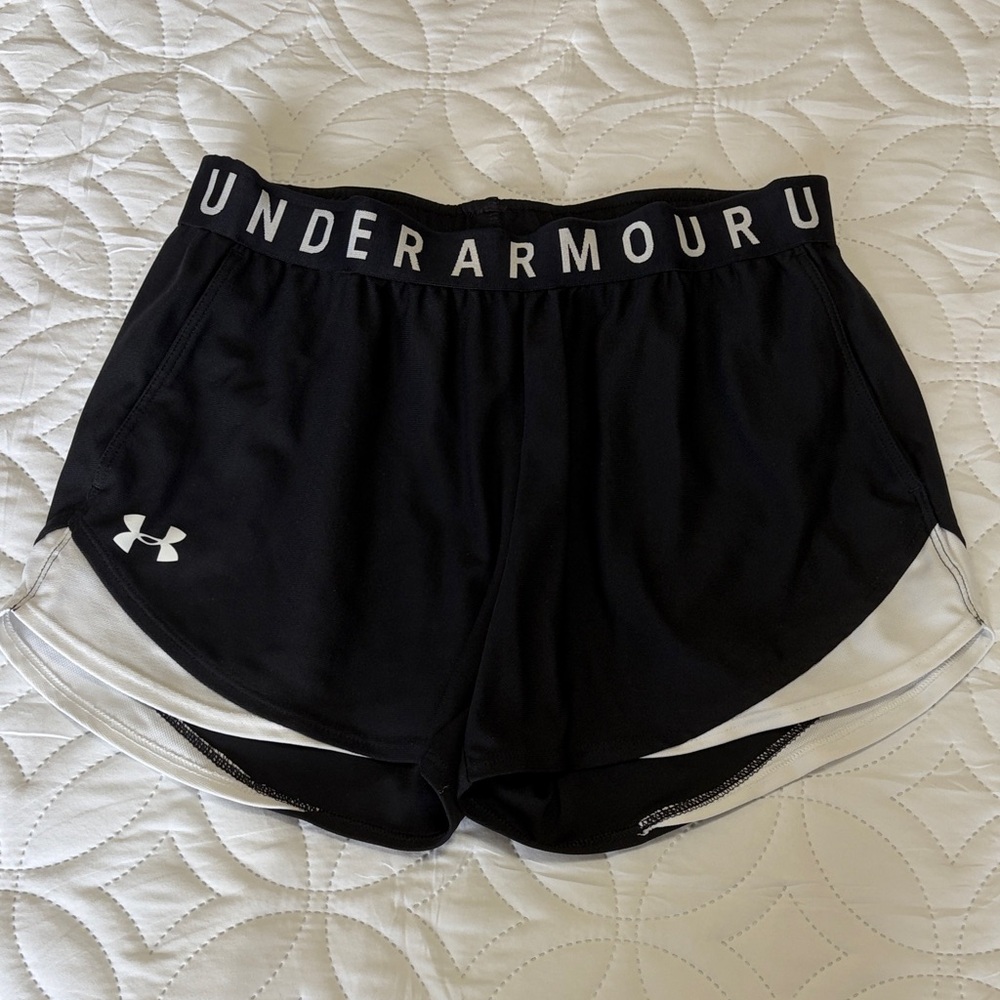 Under Armour Women's Black Athletic Shorts